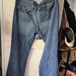 Levi's size 16 vintage 545 low boot cut jeans